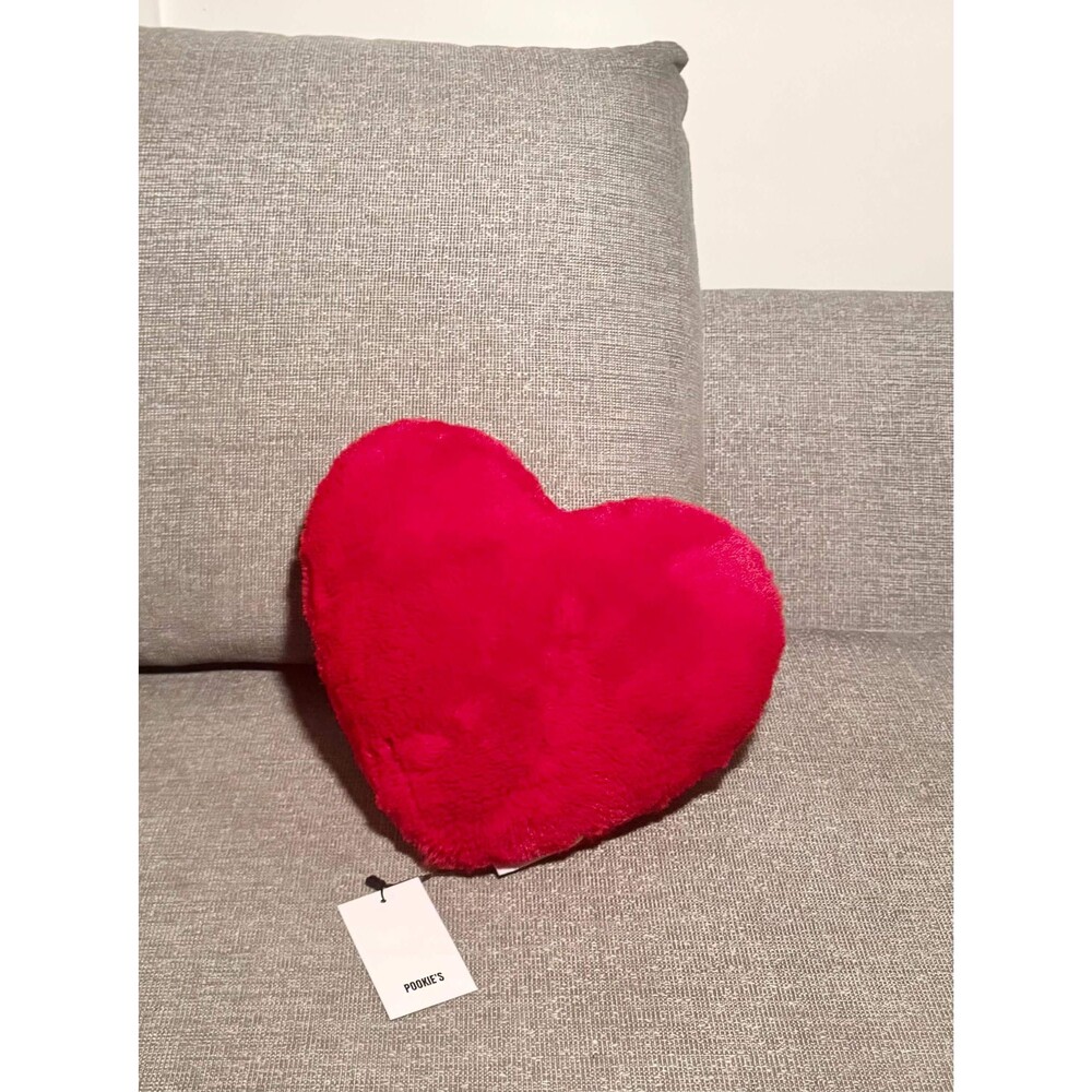 i heart u pillow by pookies studio
